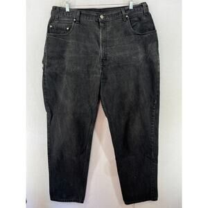 Vintage LEVIS Jeans Mens 40x32 545 Loose Denim Y2K Cotton Wash Black USA
